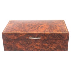 Maple wood cigarettes box vienna around 1950s