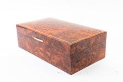 Maple wood cigarettes box vienna around 1950s