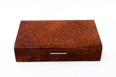 Maple wood cigarettes box vienna around 1950s