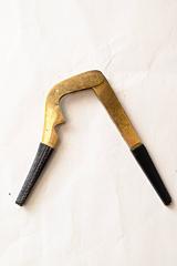 Carl Auböck Nutcracker with Leather Handles, 1950s