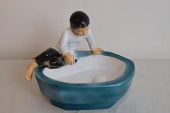 Charming Room Fountain Ceramic, circa 1970s