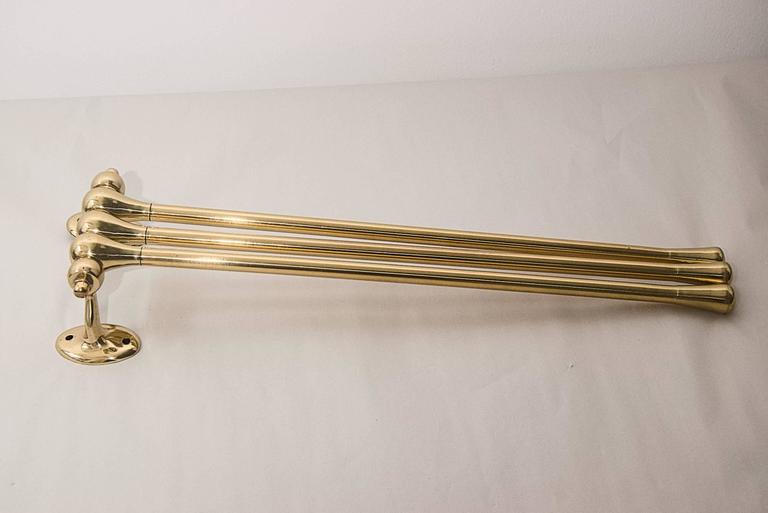 Art Deco Towel Holder, circa 1920s at 1stdibs