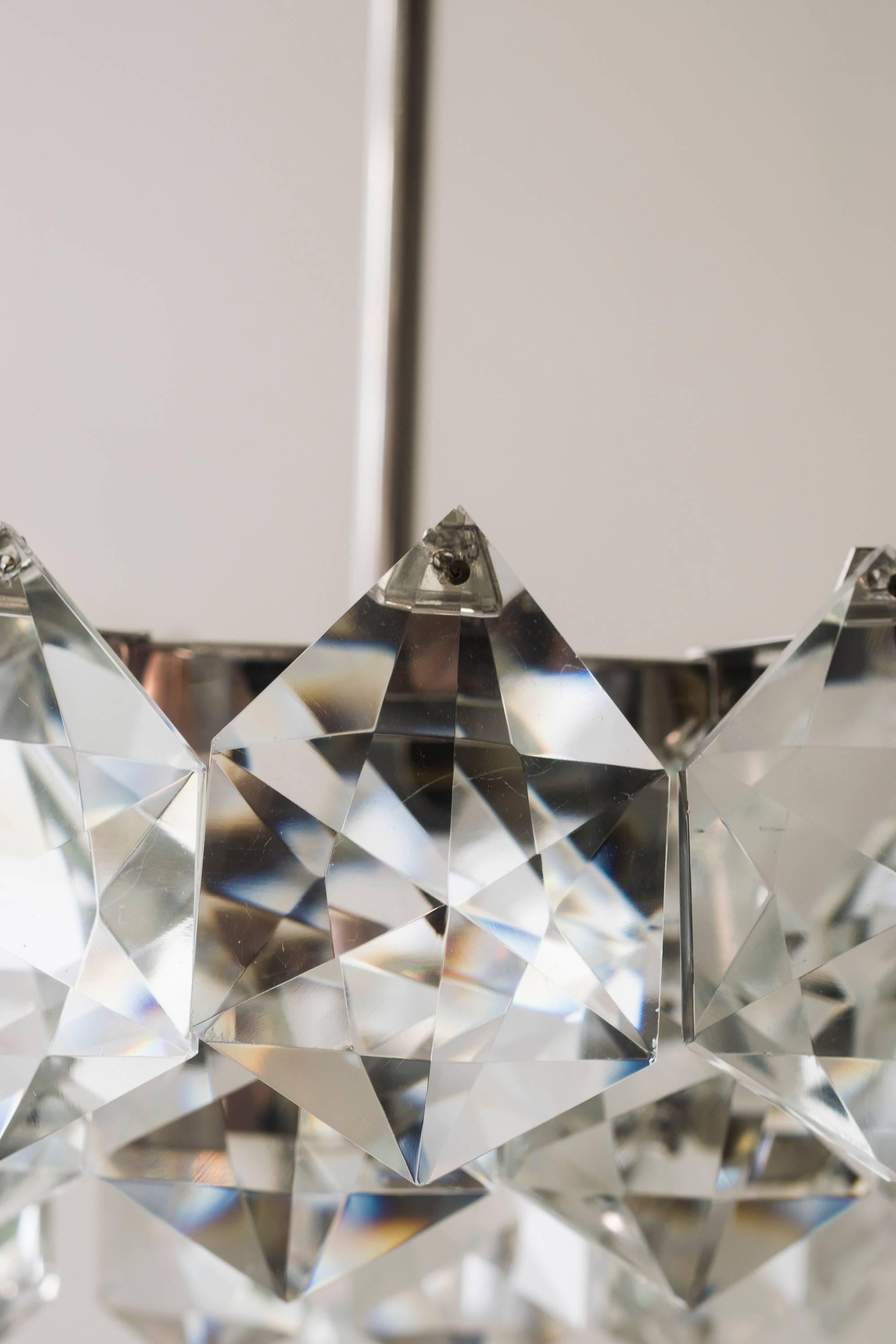 Mid-Century Modern Très beau lustre Bakalowits en vente