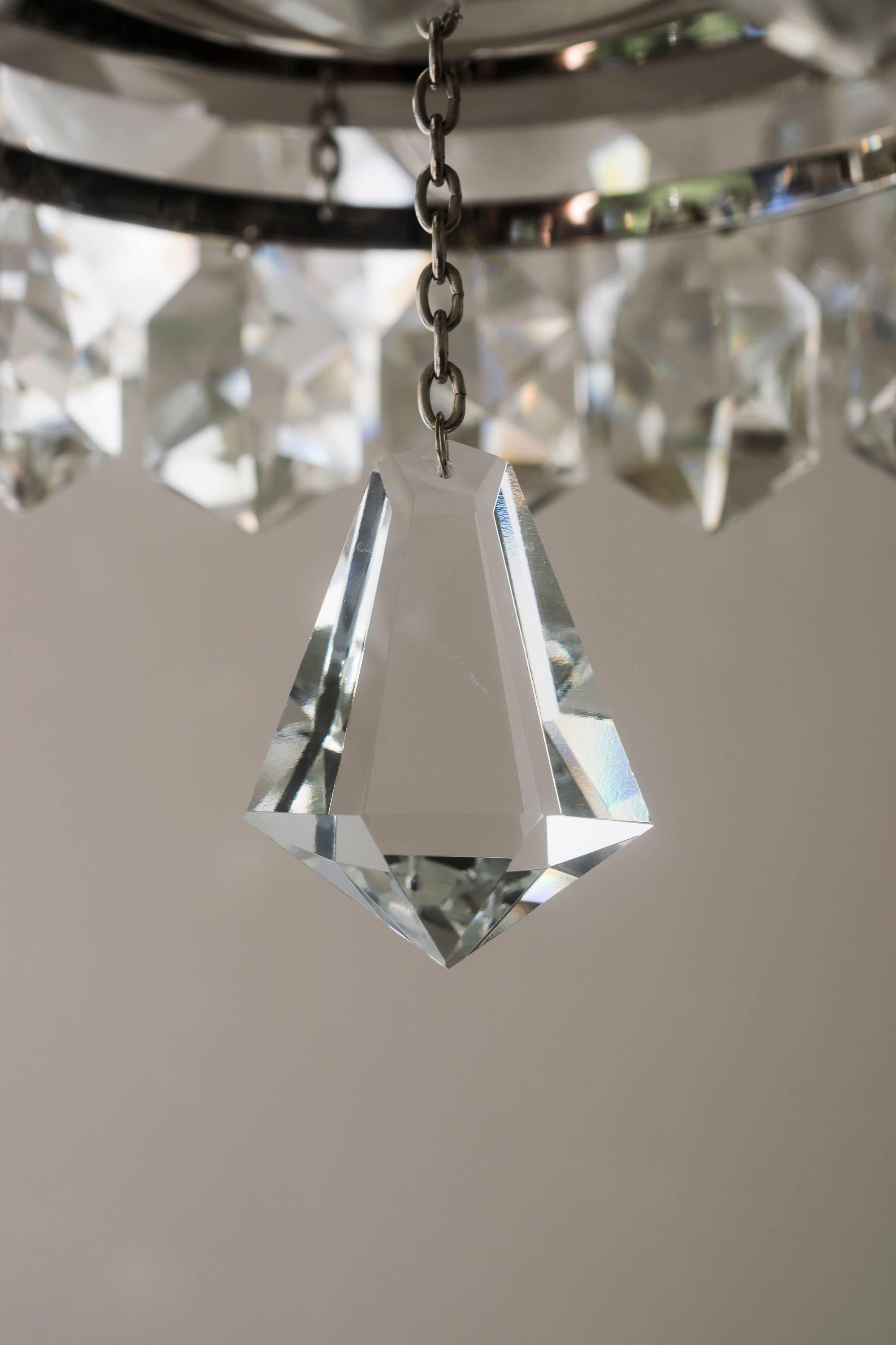 Crystal Very Beautiful Bakalowits Chandelier For Sale