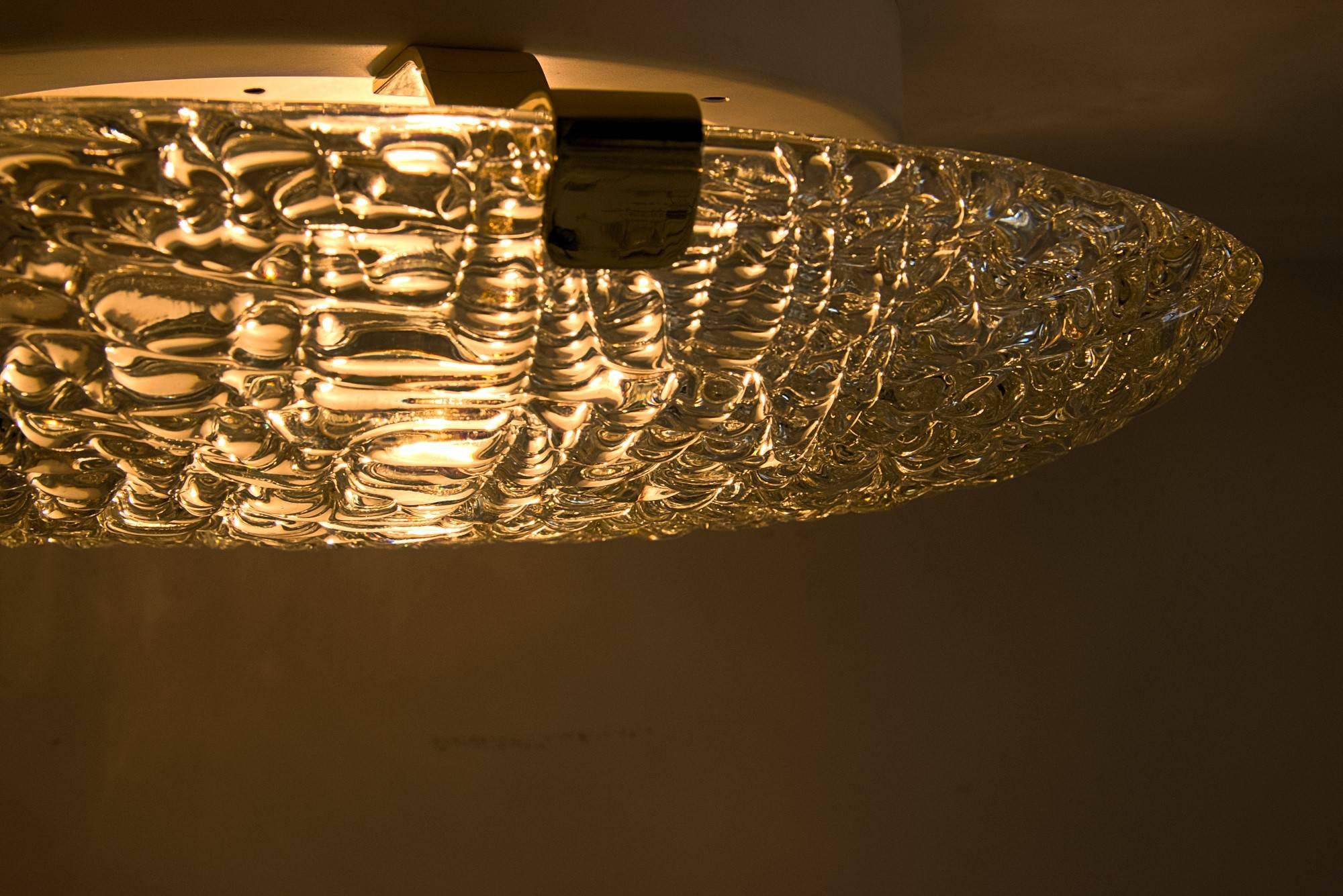 Polished Ceiling or Wall Lamp by Kalmar