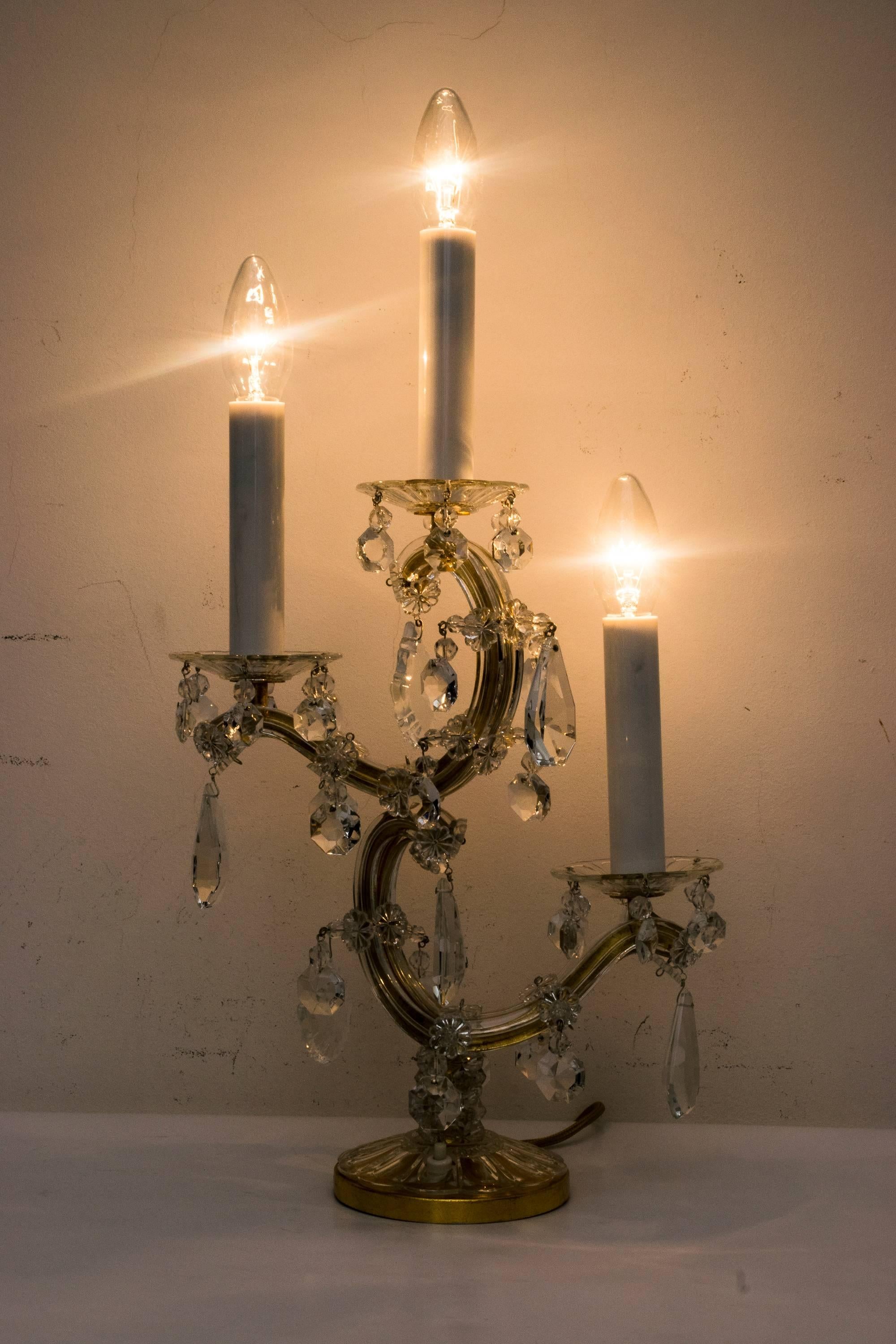Metal Nice Table Lamp by Bakalowits