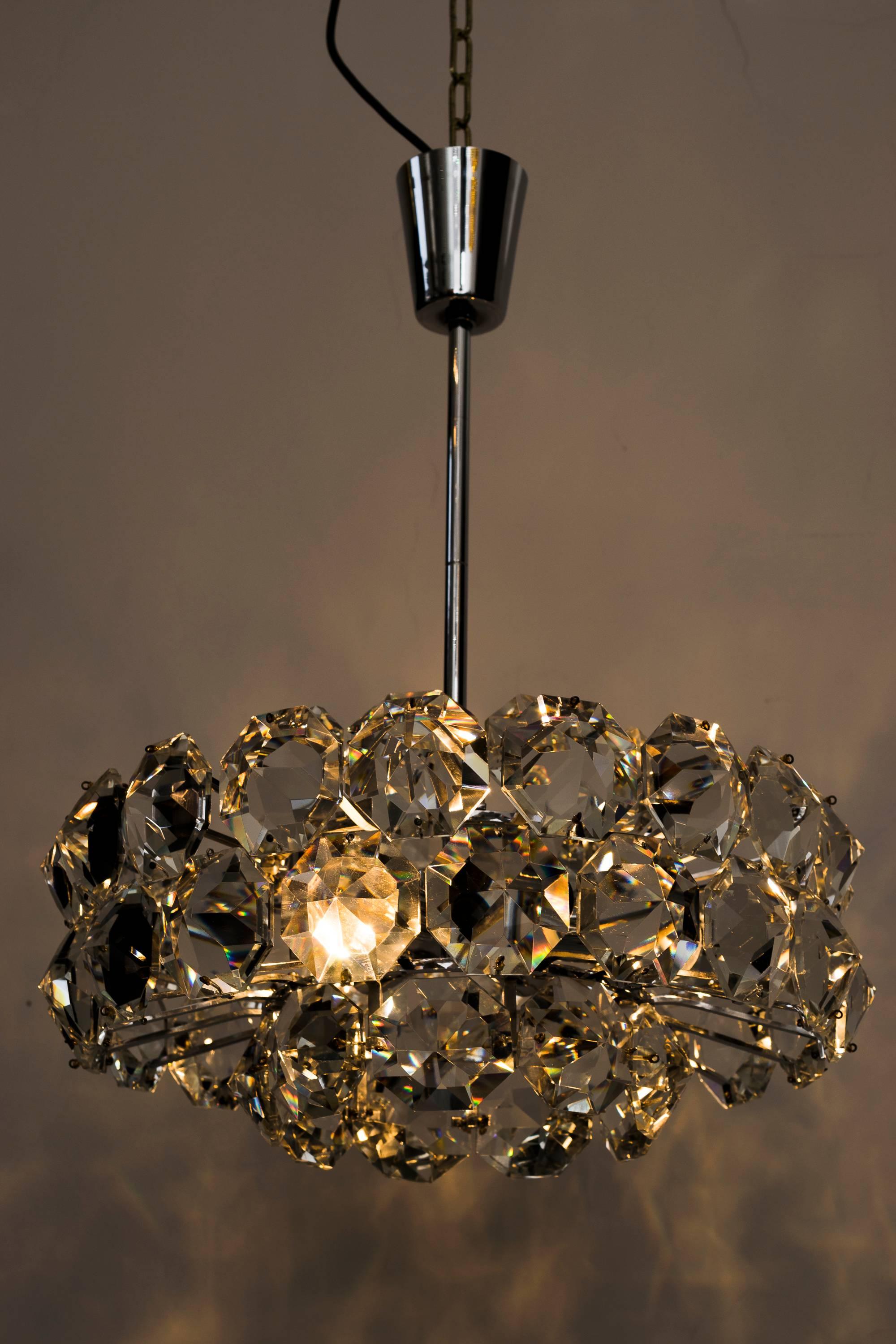 Bakalowits Chandelier, 1960s In Excellent Condition For Sale In Wien, AT
