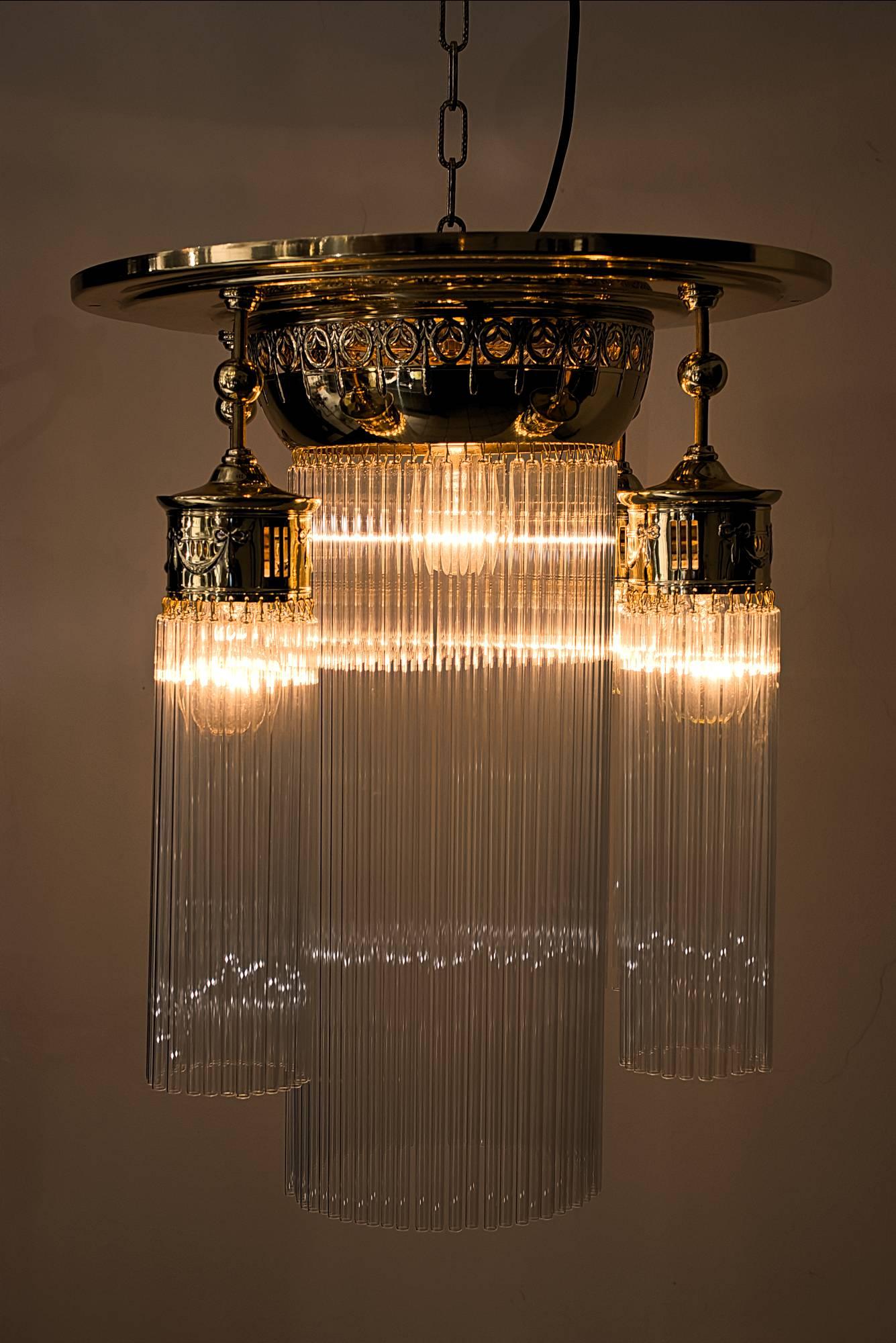 Early 20th Century Jugendstil Ceiling Lamp