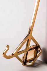Four Bronze Wall Hooks, 1910s