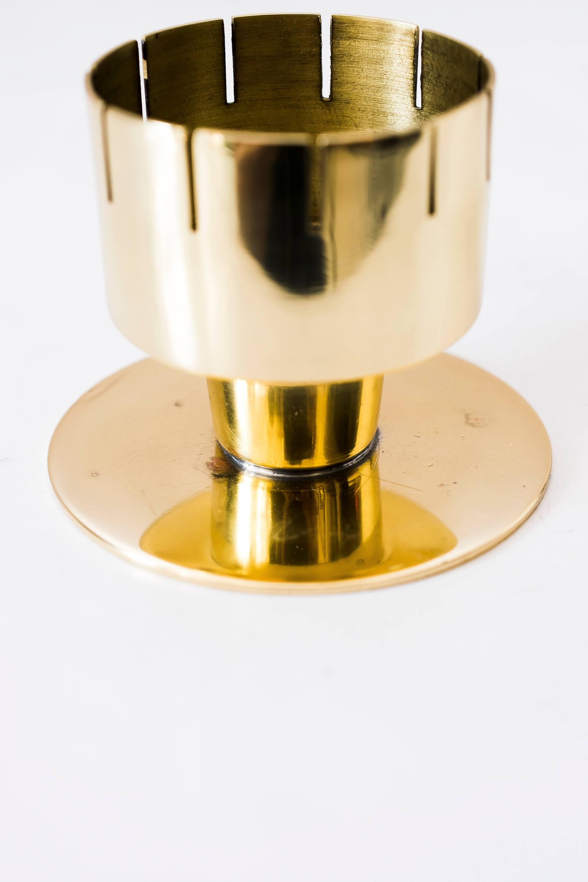 Lacquered Hagenauer Single Candleholder For Sale