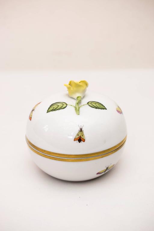 Herend Sugar Bowl and Cover, circa 1970s at 1stDibs