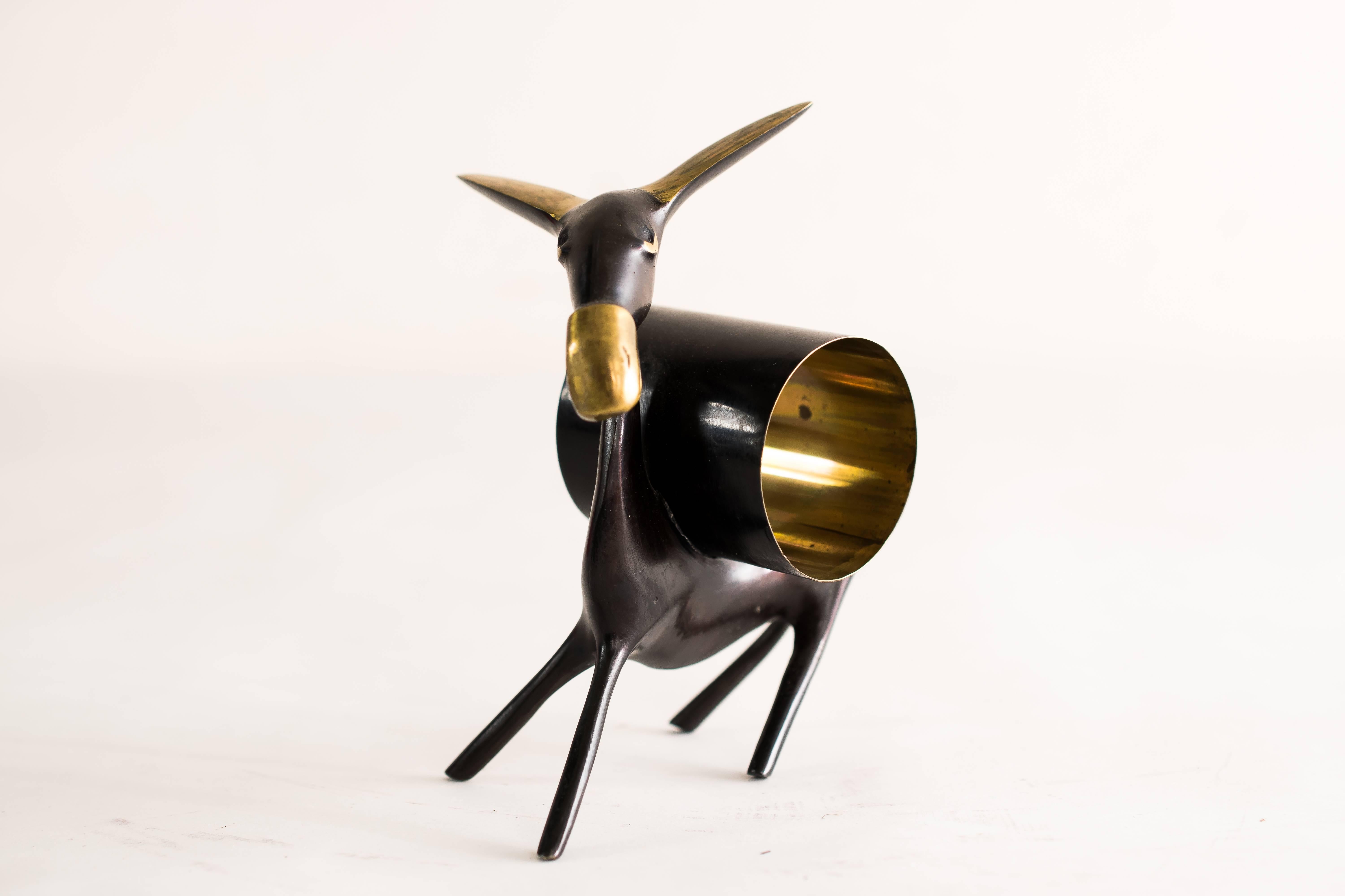 Donkey Napkin Holder by Richard Rohac, 1950s In Excellent Condition In Wien, AT