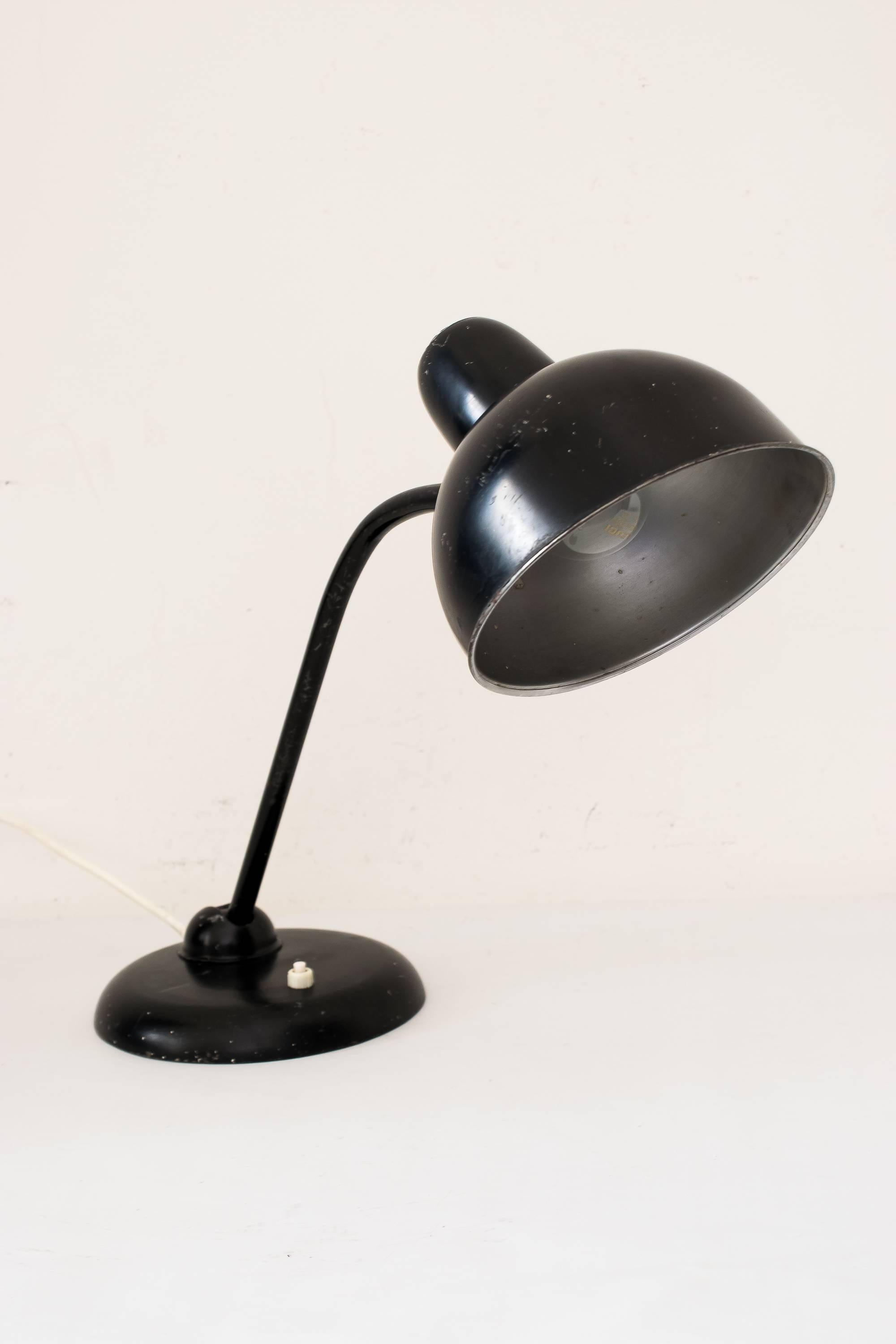 German Table Lamp by Christian Dell For Sale