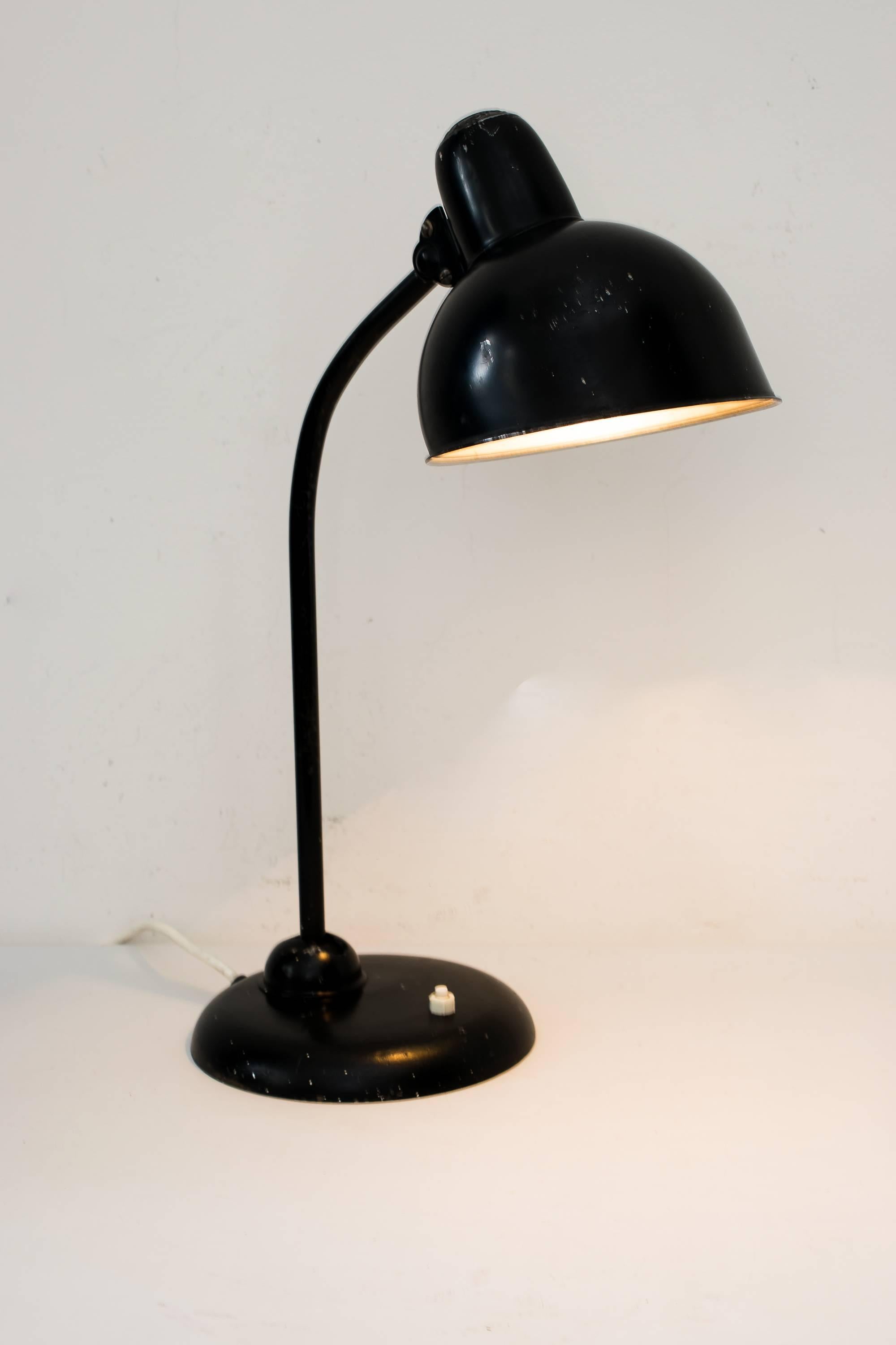 Mid-20th Century Table Lamp by Christian Dell For Sale