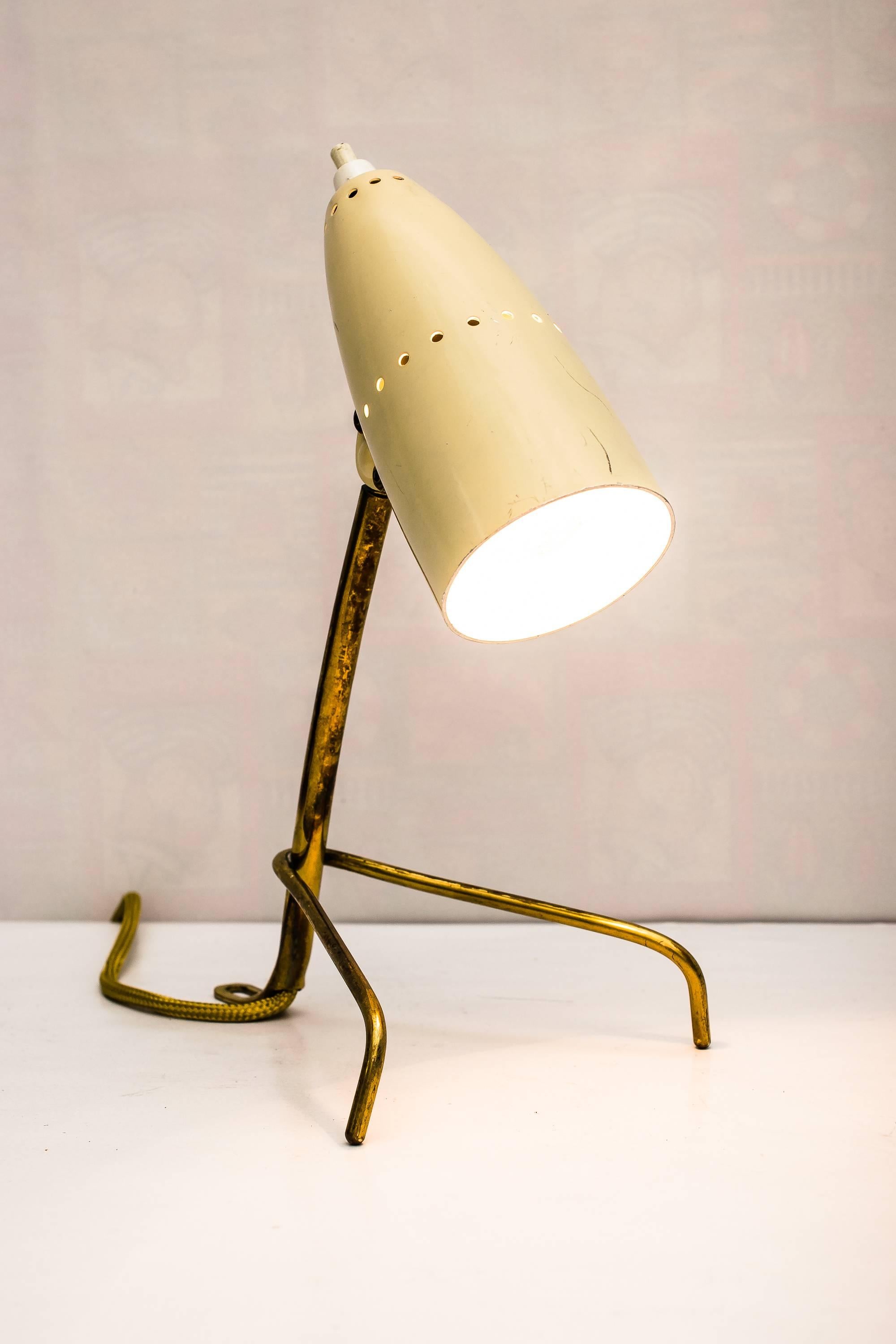 Rupert Nikoll table lamp, circa 1960s
Original condition.