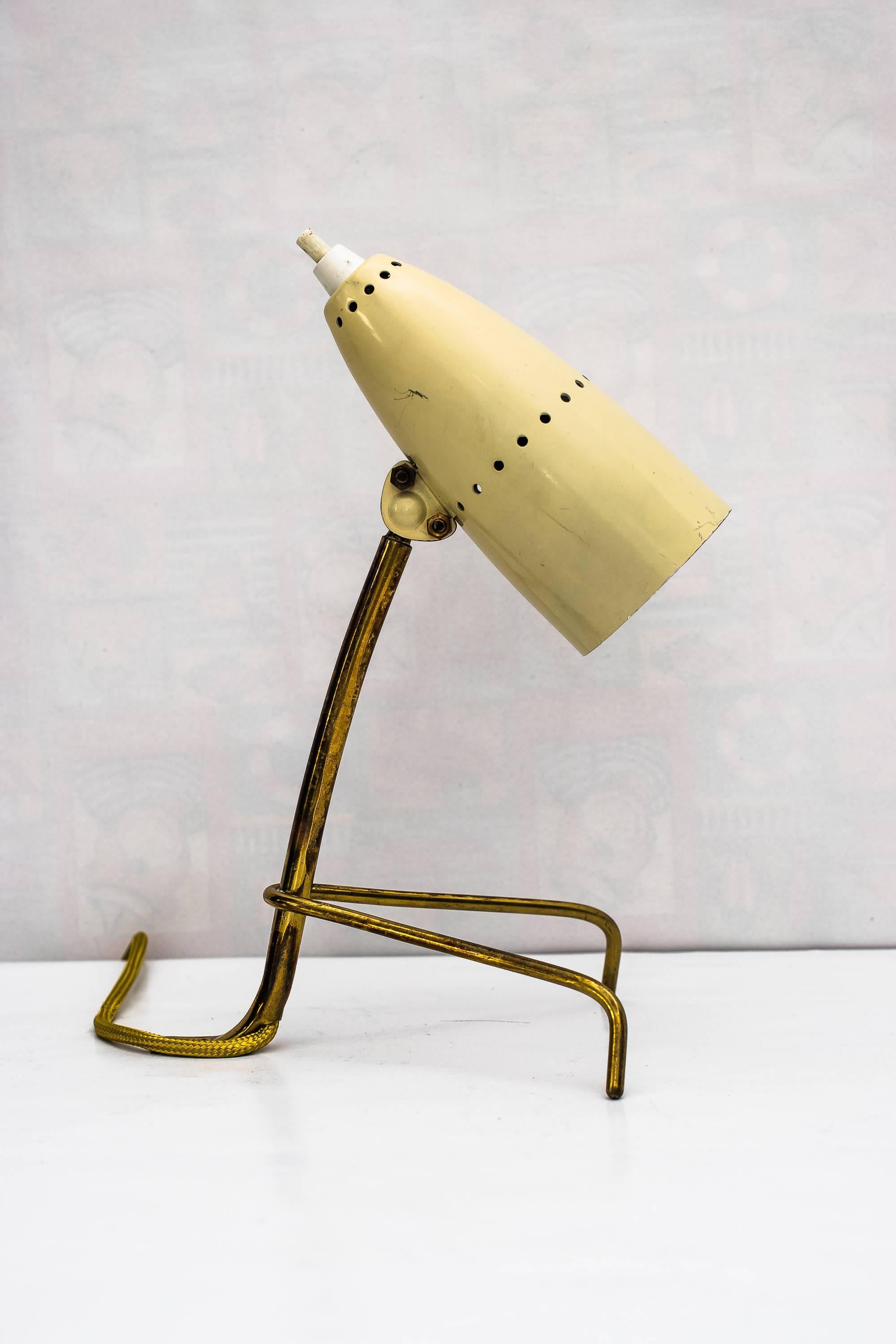 Mid-Century Modern Rupert Nikoll Table Lamp, circa 1960s For Sale