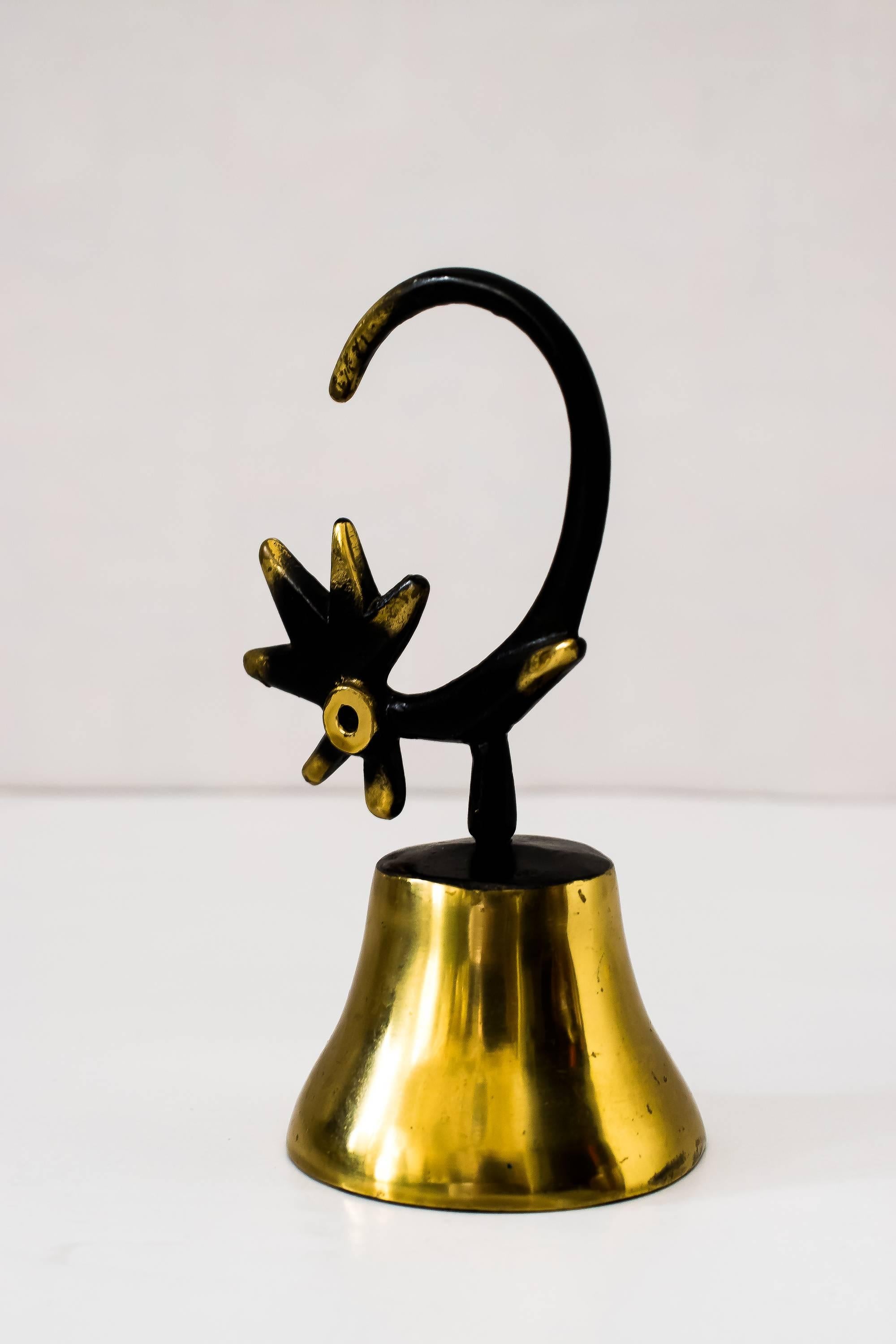 Walter Bosse rooster dinner bell, 1950s
Original condition.