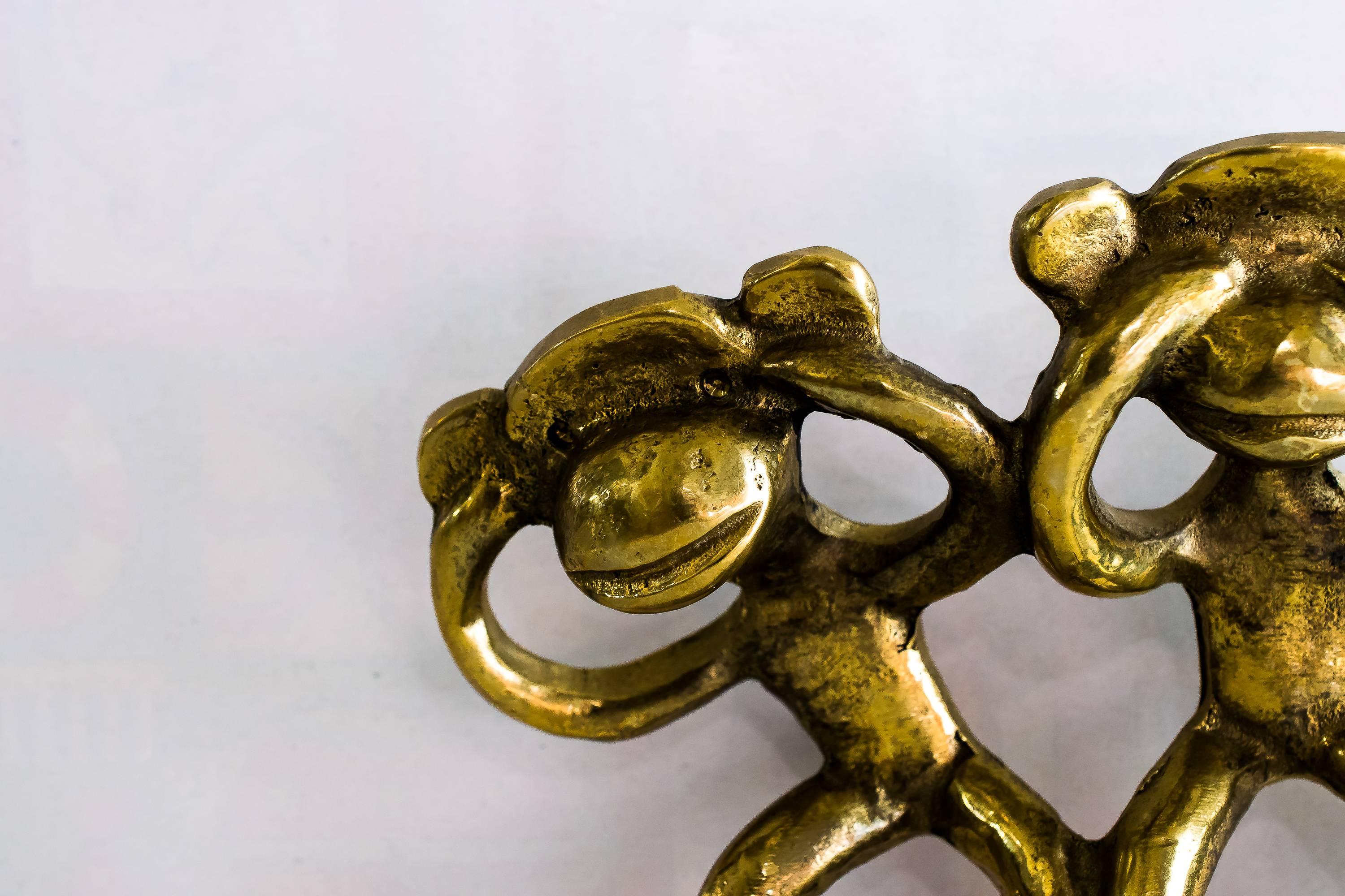 Austriaco Rare scimmie appendiabiti di Walter Bosse in vendita