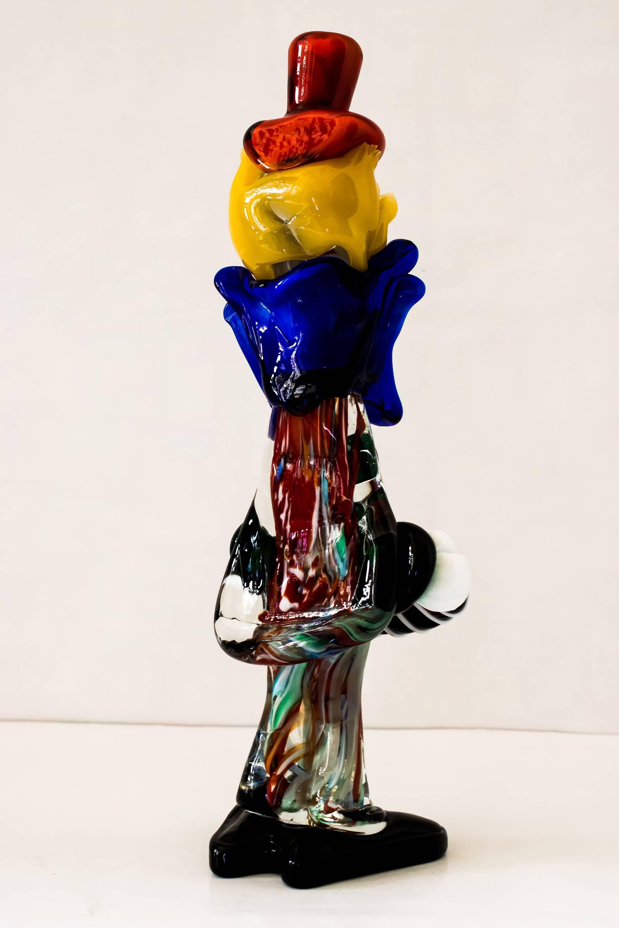 murano glass clowns value guide