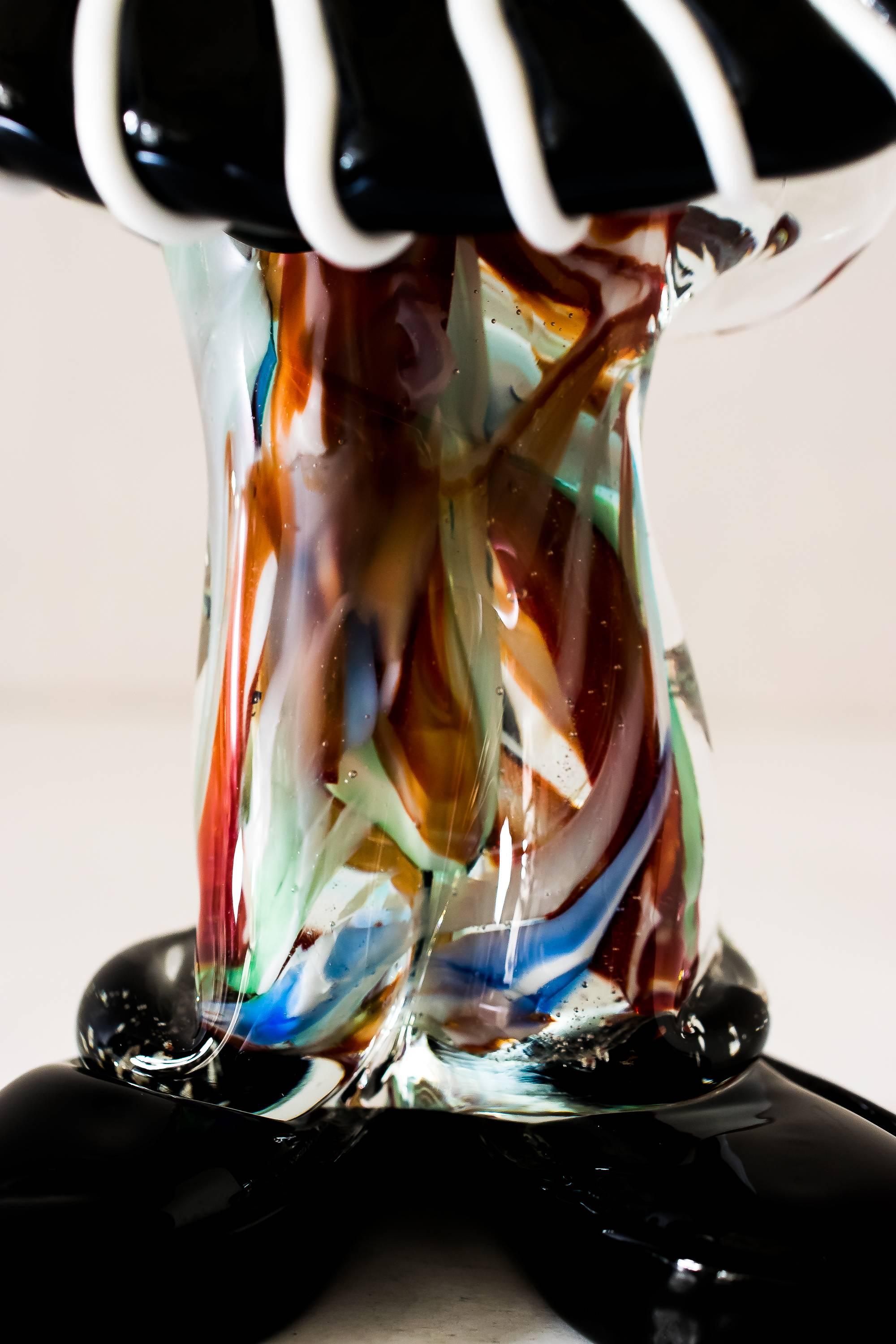 Italian Murano Glass Clown, Italy, 1950s