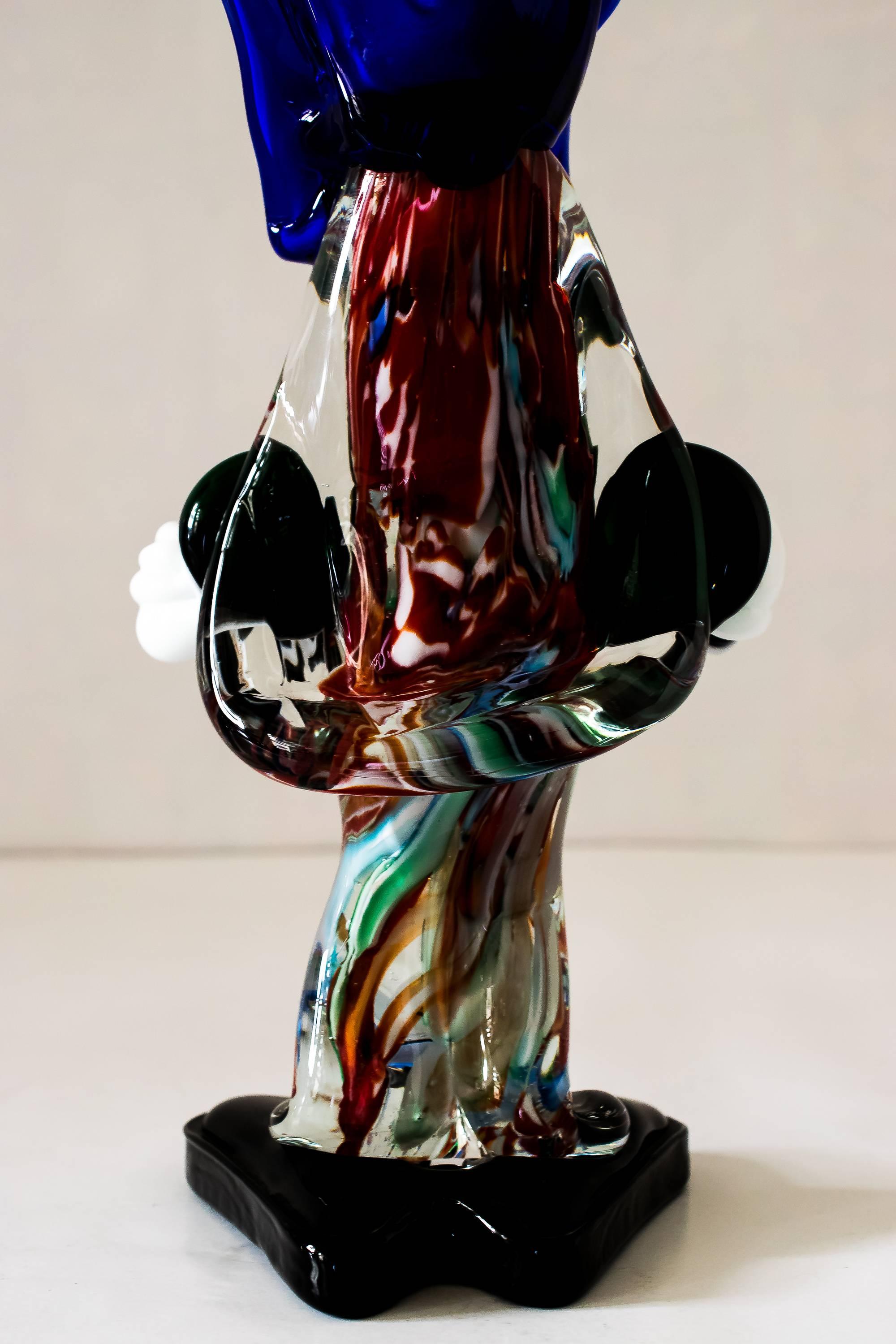 Murano Glass Clown, Italy, 1950s 1