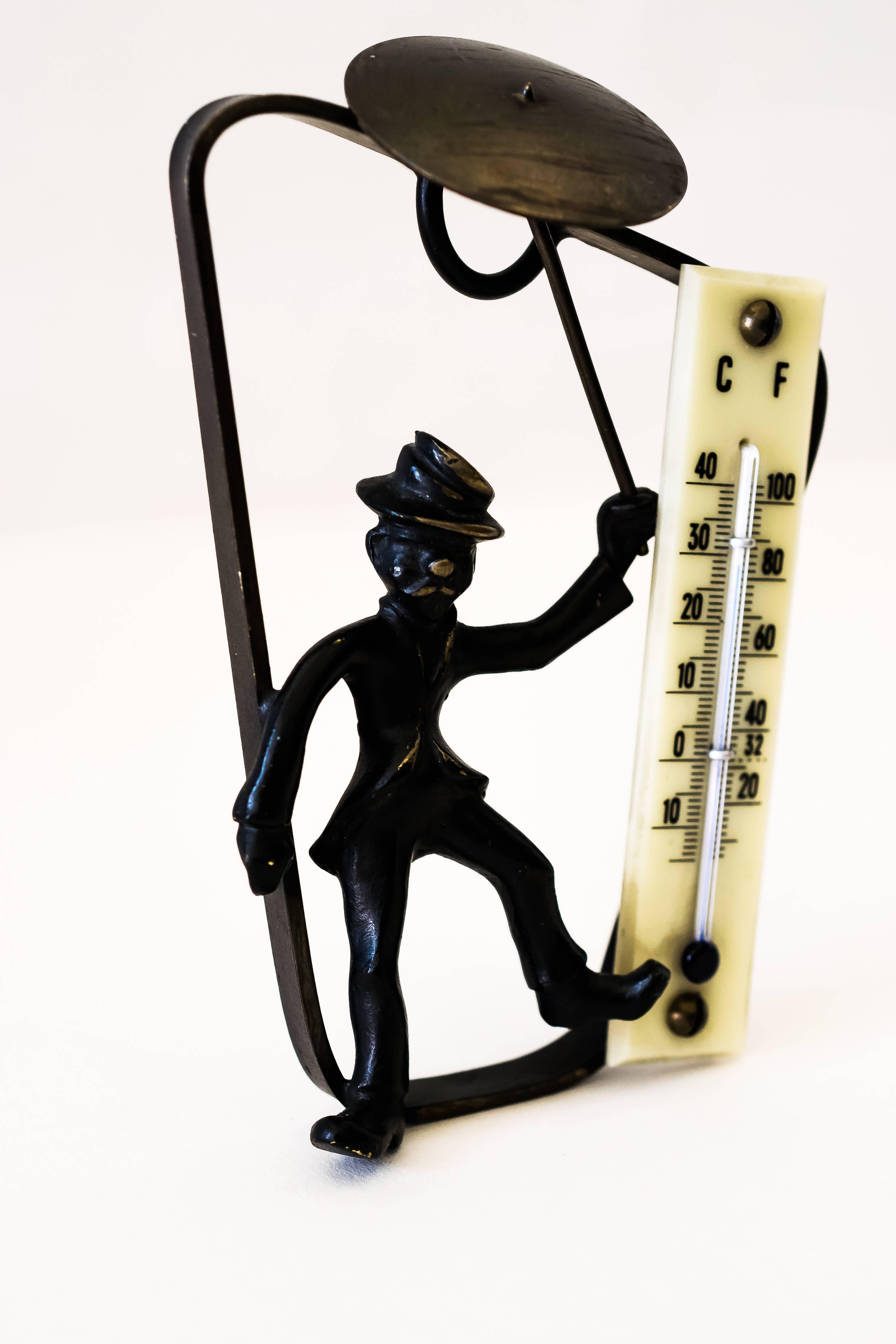 Thermometer von Walter Bosse, 1950er Jahre (Moderne der Mitte des Jahrhunderts) im Angebot