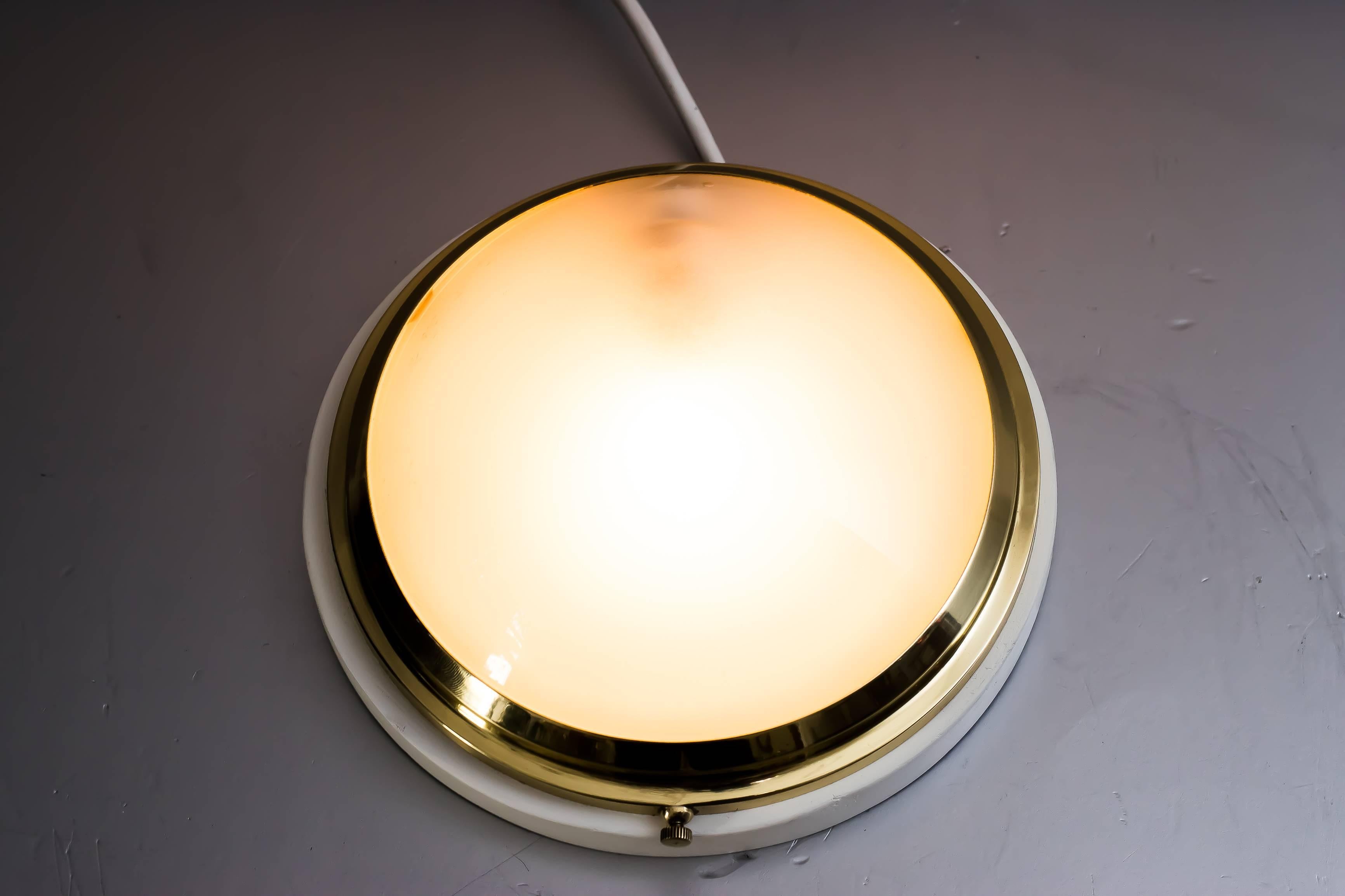 Small Art Deco Ceiling or Wall Lamp, circa 1920s In Excellent Condition In Wien, AT