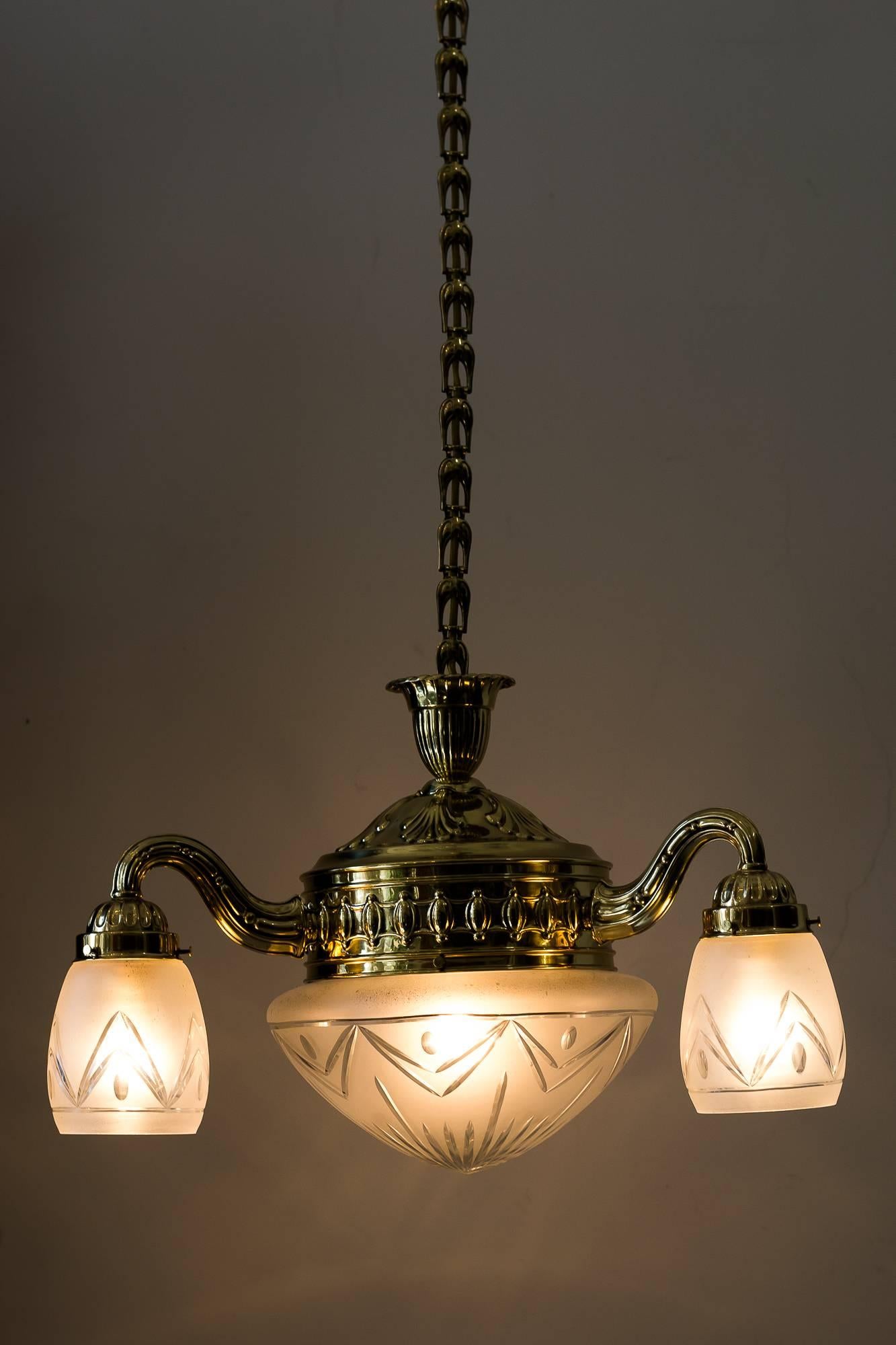 Historistic Chandelier, circa 1890s In Good Condition For Sale In Wien, AT