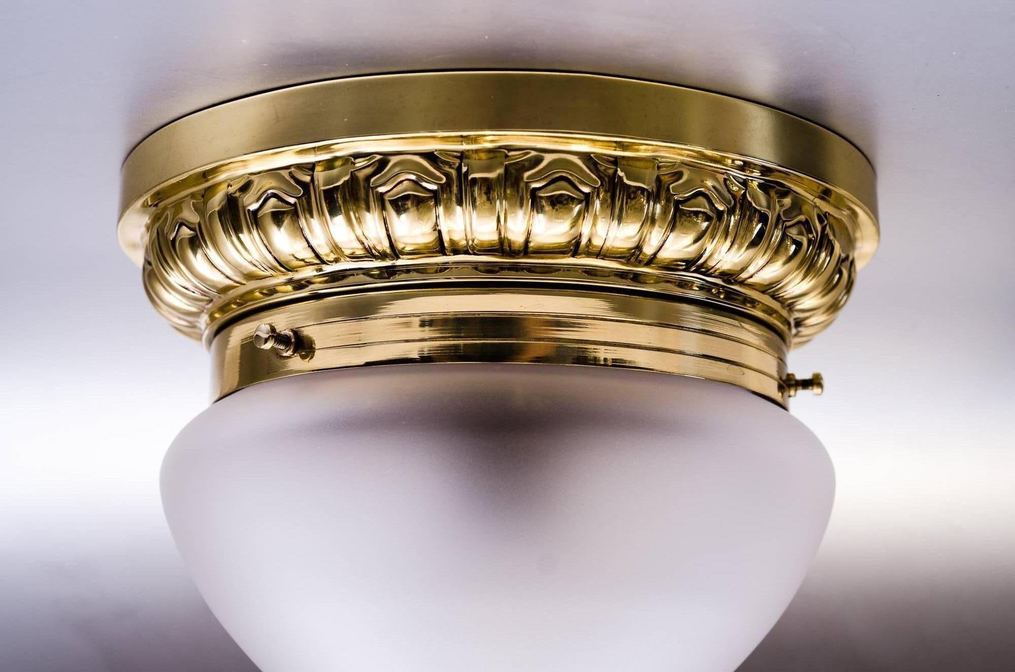 Art Deco Ceiling Lamp, circa 1920s In Excellent Condition In Wien, AT