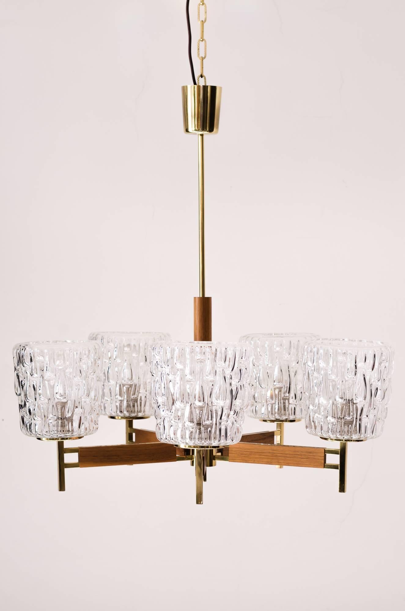 Chandelier by Rupert Nikoll, 1950s
Original condition.