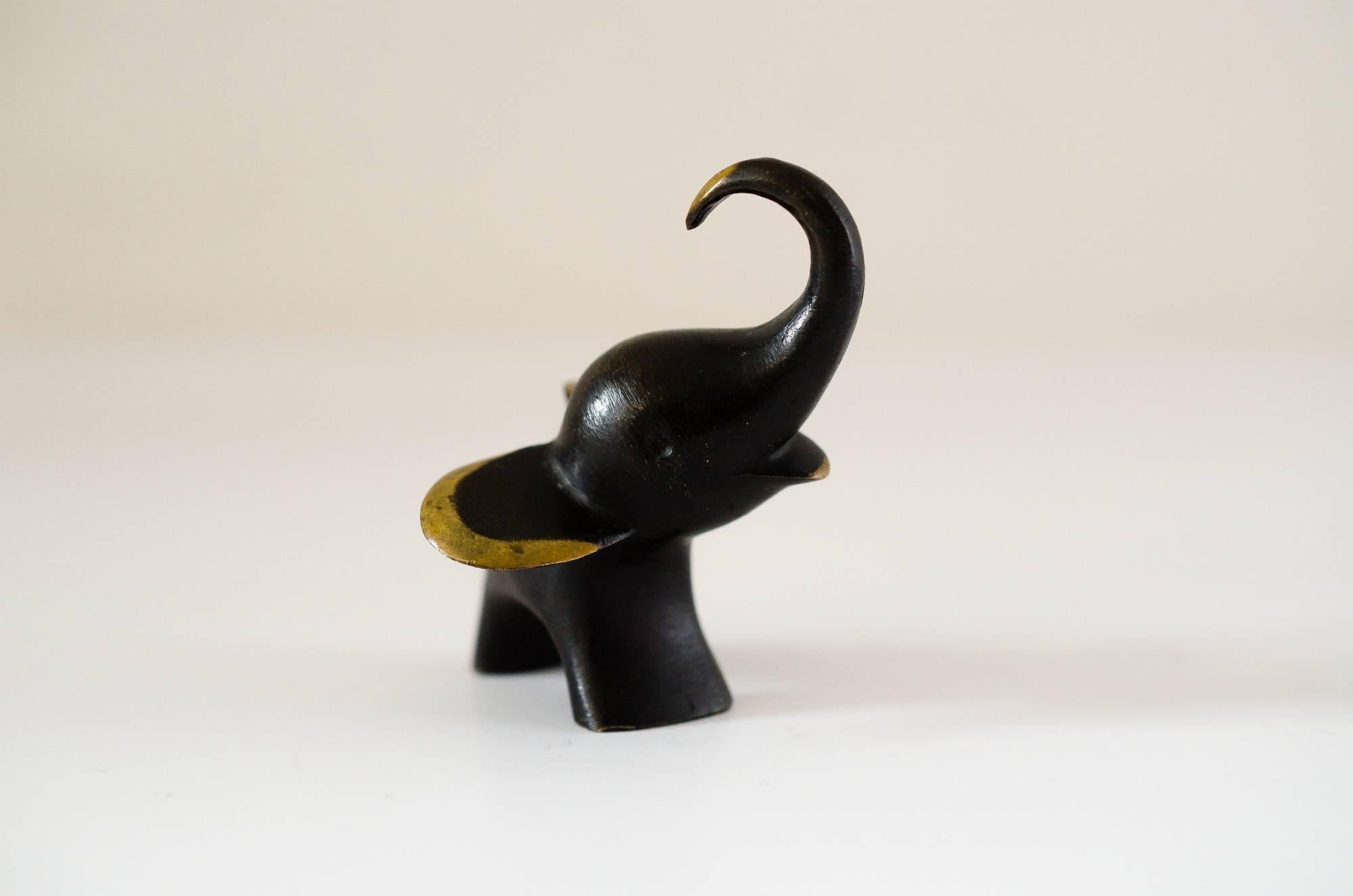 Mid-Century Modern Elephant Figurine by Walter Bosse