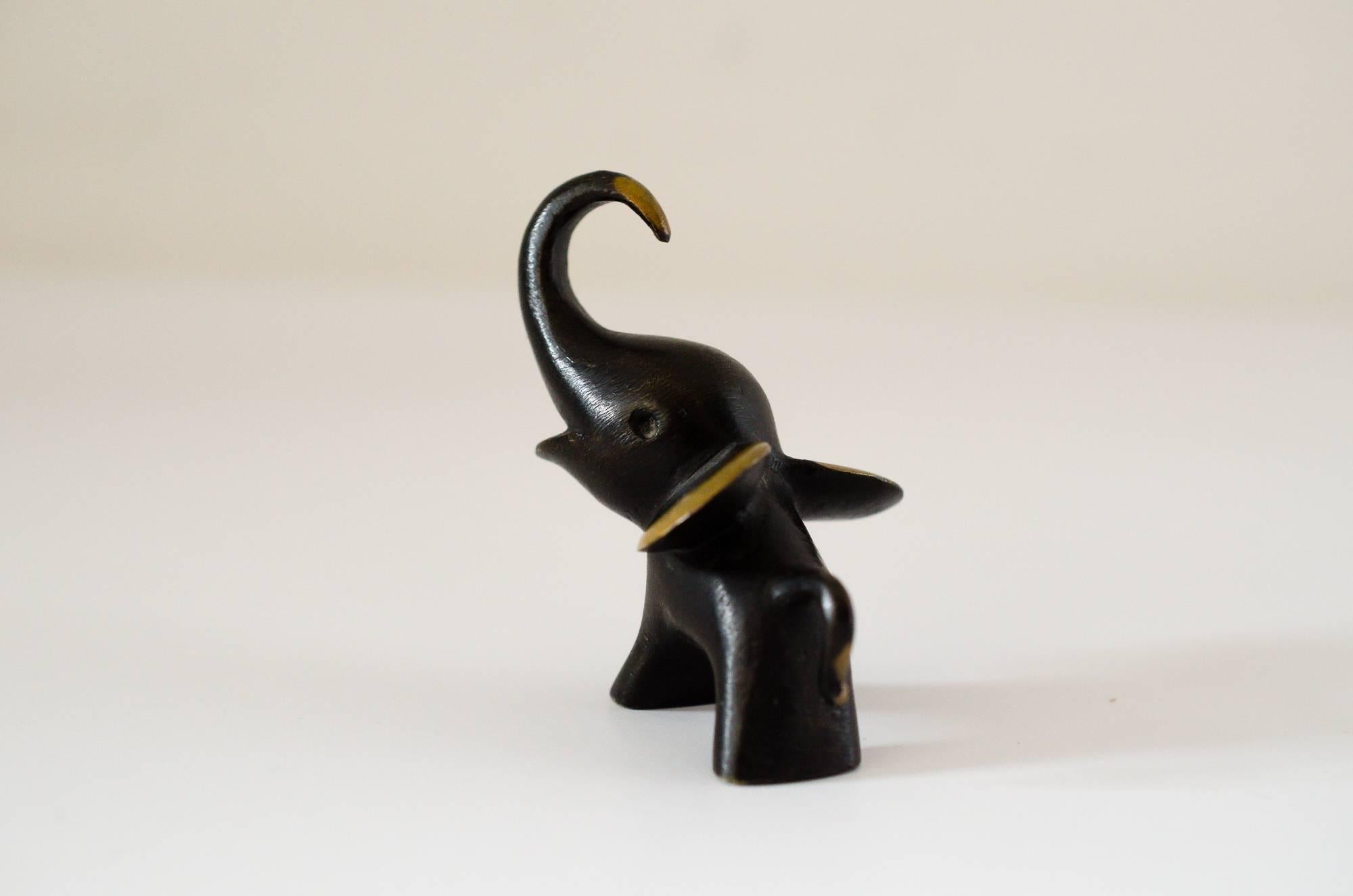 Austrian Elephant Figurine by Walter Bosse