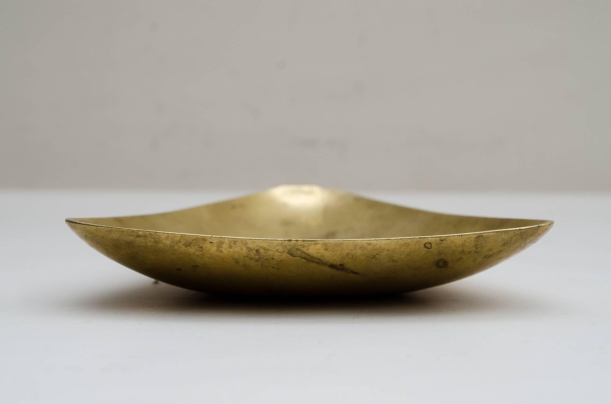 Small bowl by Carl Auböck (signatured)
Original condition.
 