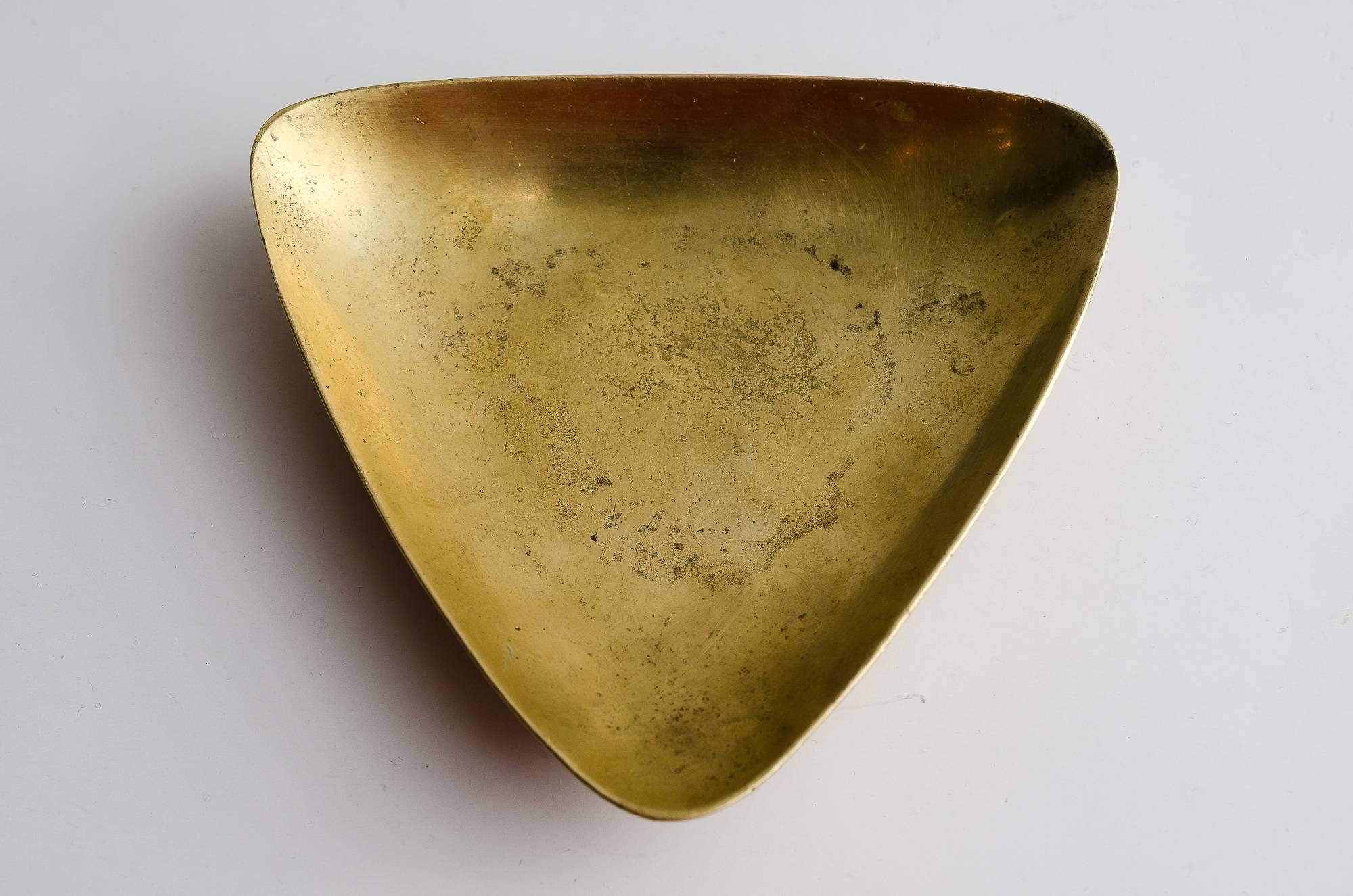 Small Bowl by Carl Auböck 'Signatured' In Excellent Condition In Wien, AT
