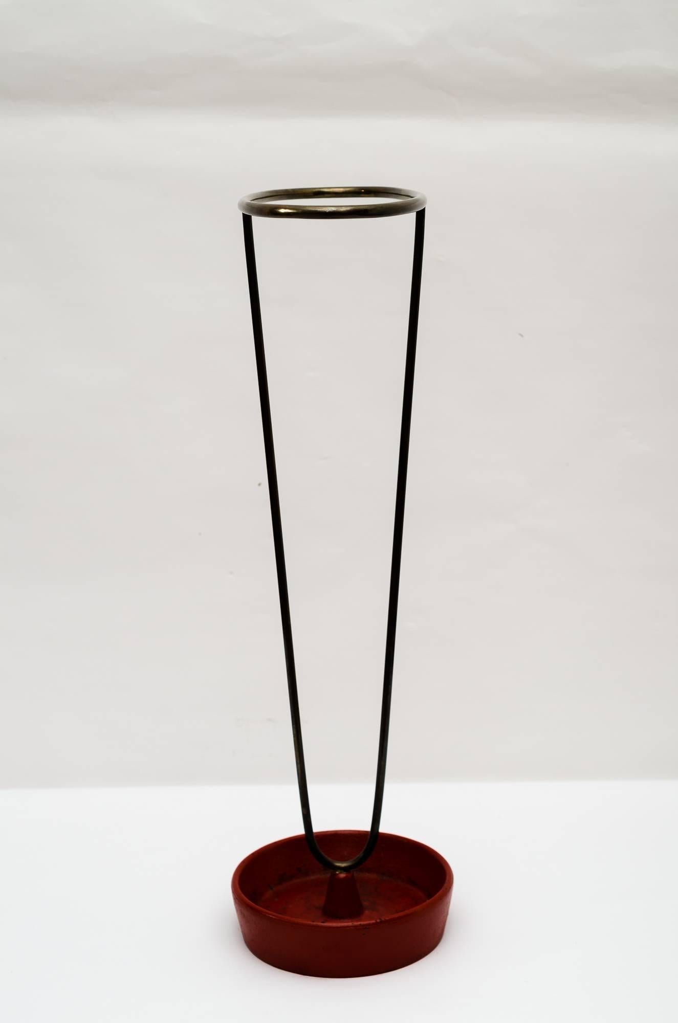 Mid-Century Modern Carl Auböck Umbrella Stand, 1950