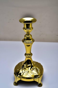 Deux chandeliers, datant d'environ 1907