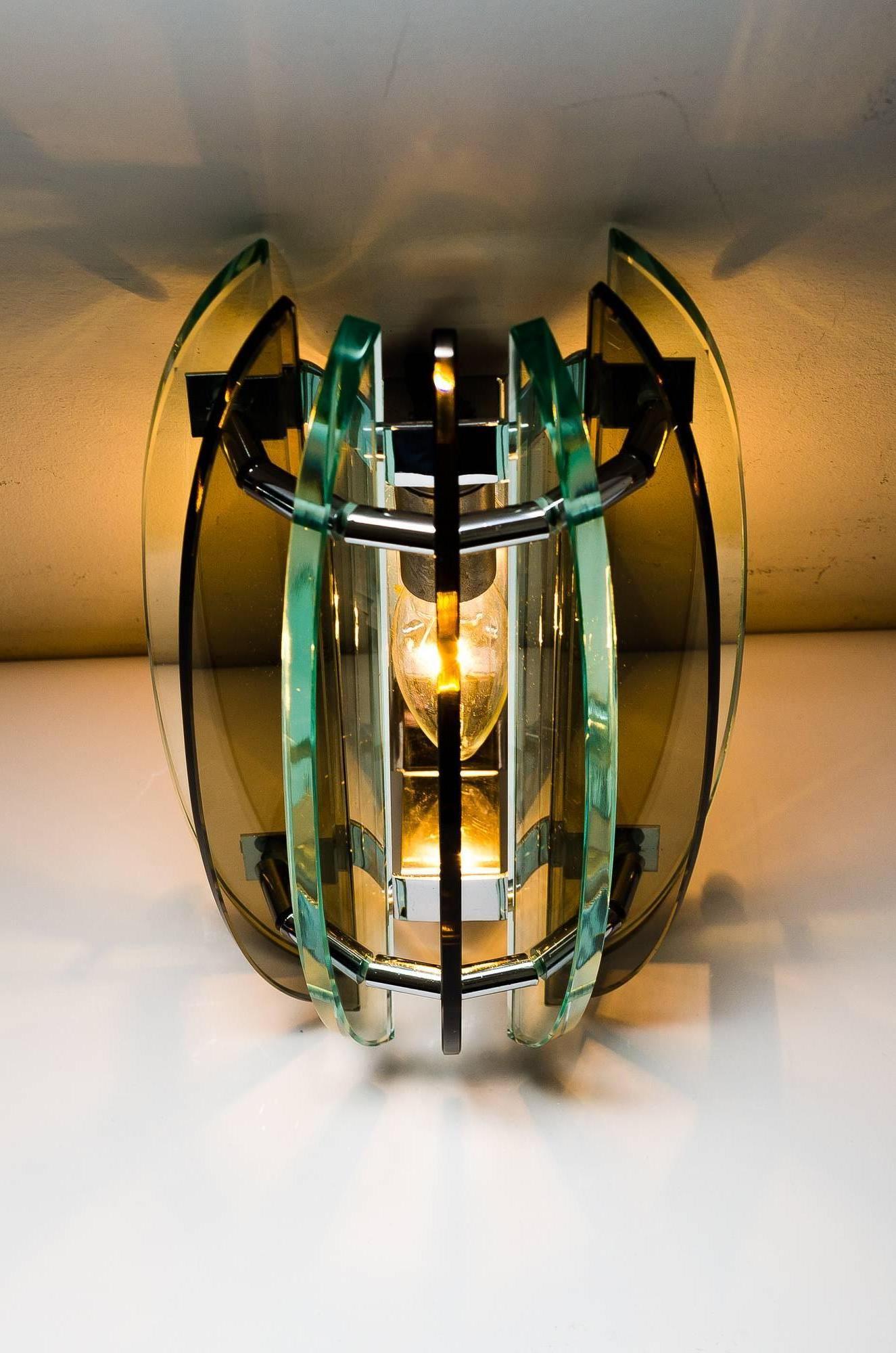 Wall Sconce by Veca, circa 1970s 1