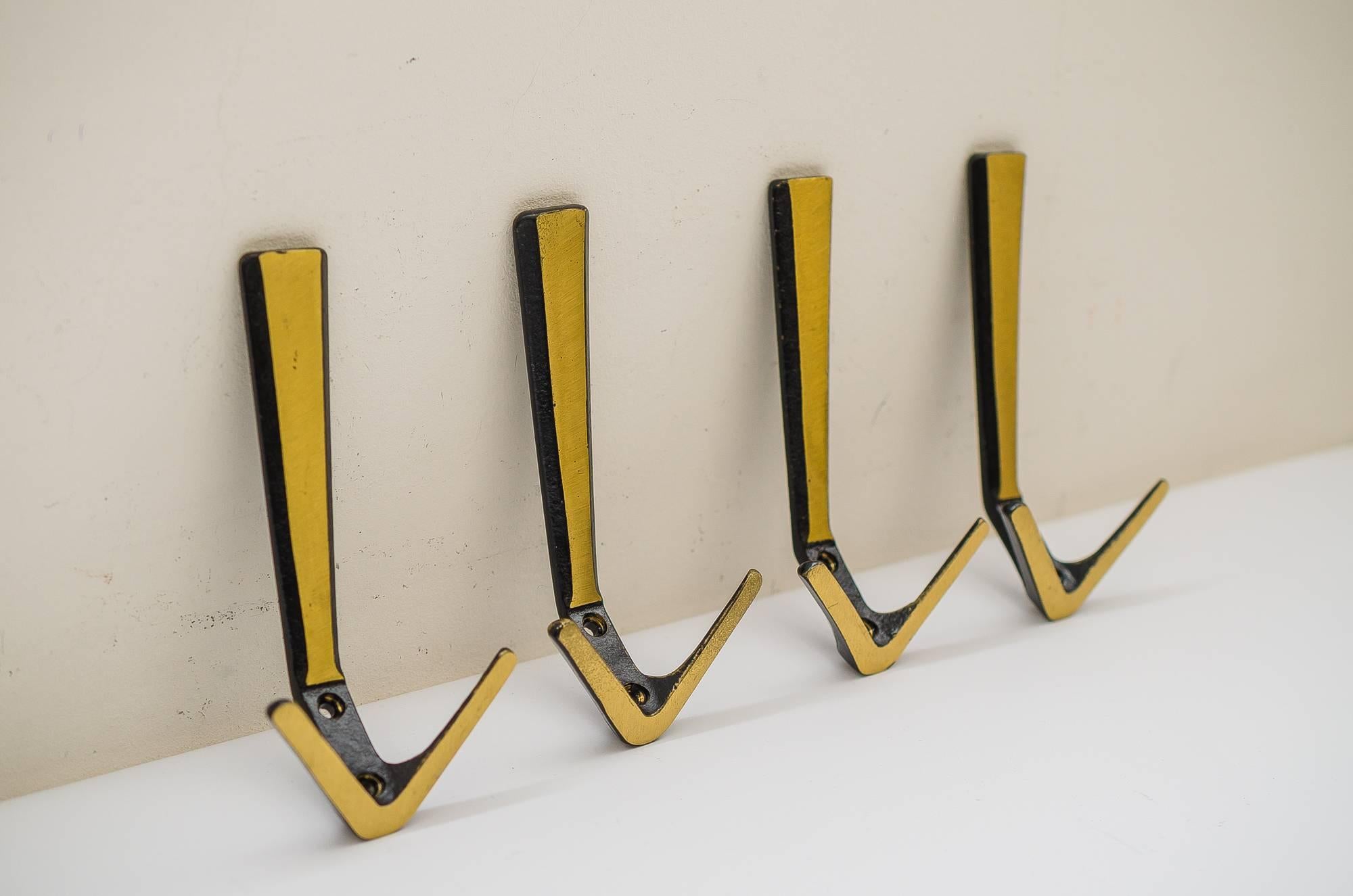 Four wall hooks by Hertha Baller
Original condition.