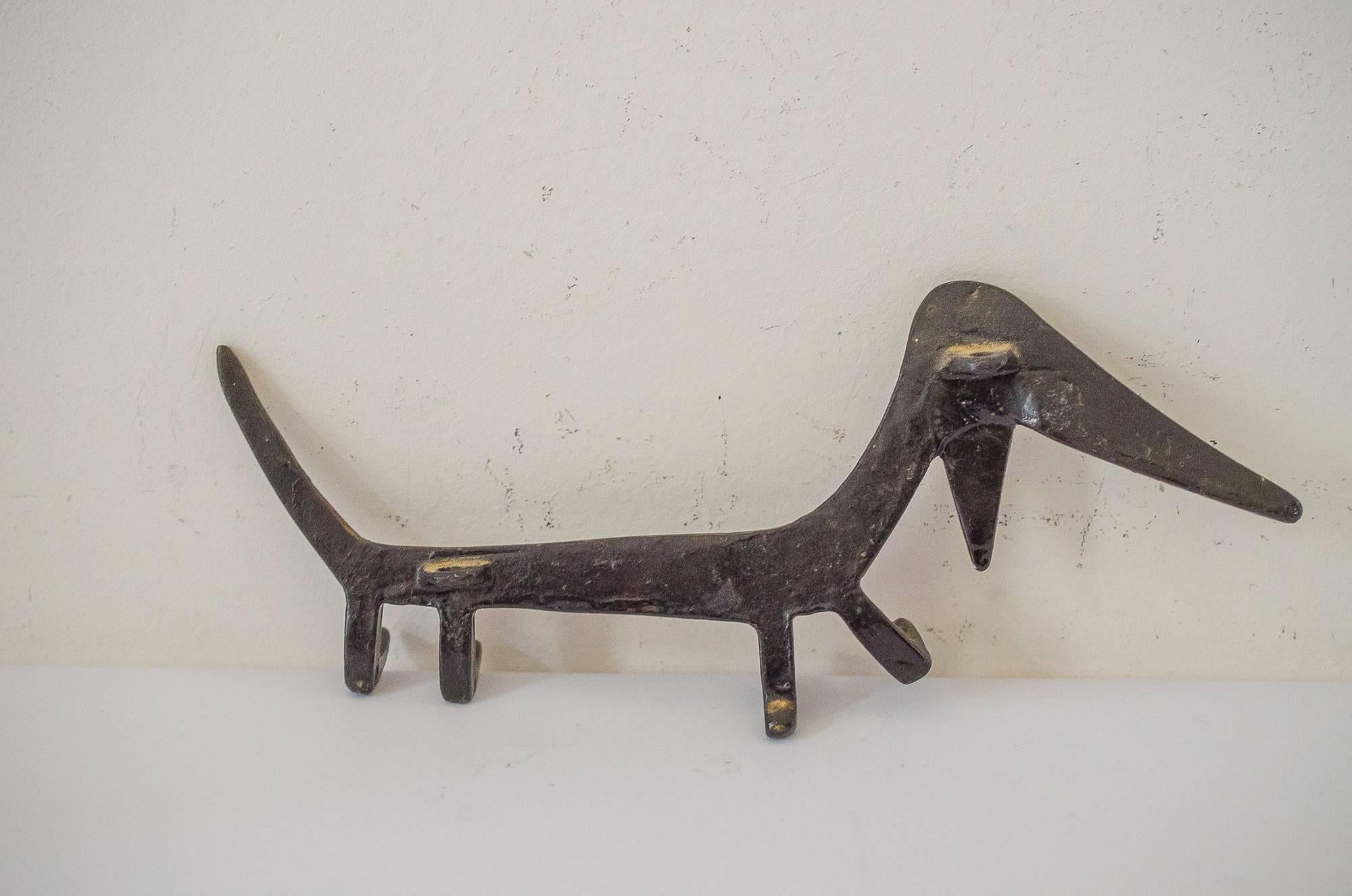 Walter Bosse key hanger dog Motive
Original condition.
