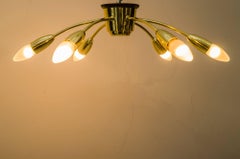 Lampadario Rupert Nikoll, anni '50 circa