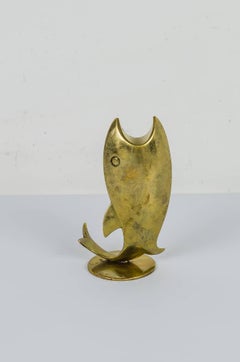 Candle Holder by Richard Rohac around 1950s, signed