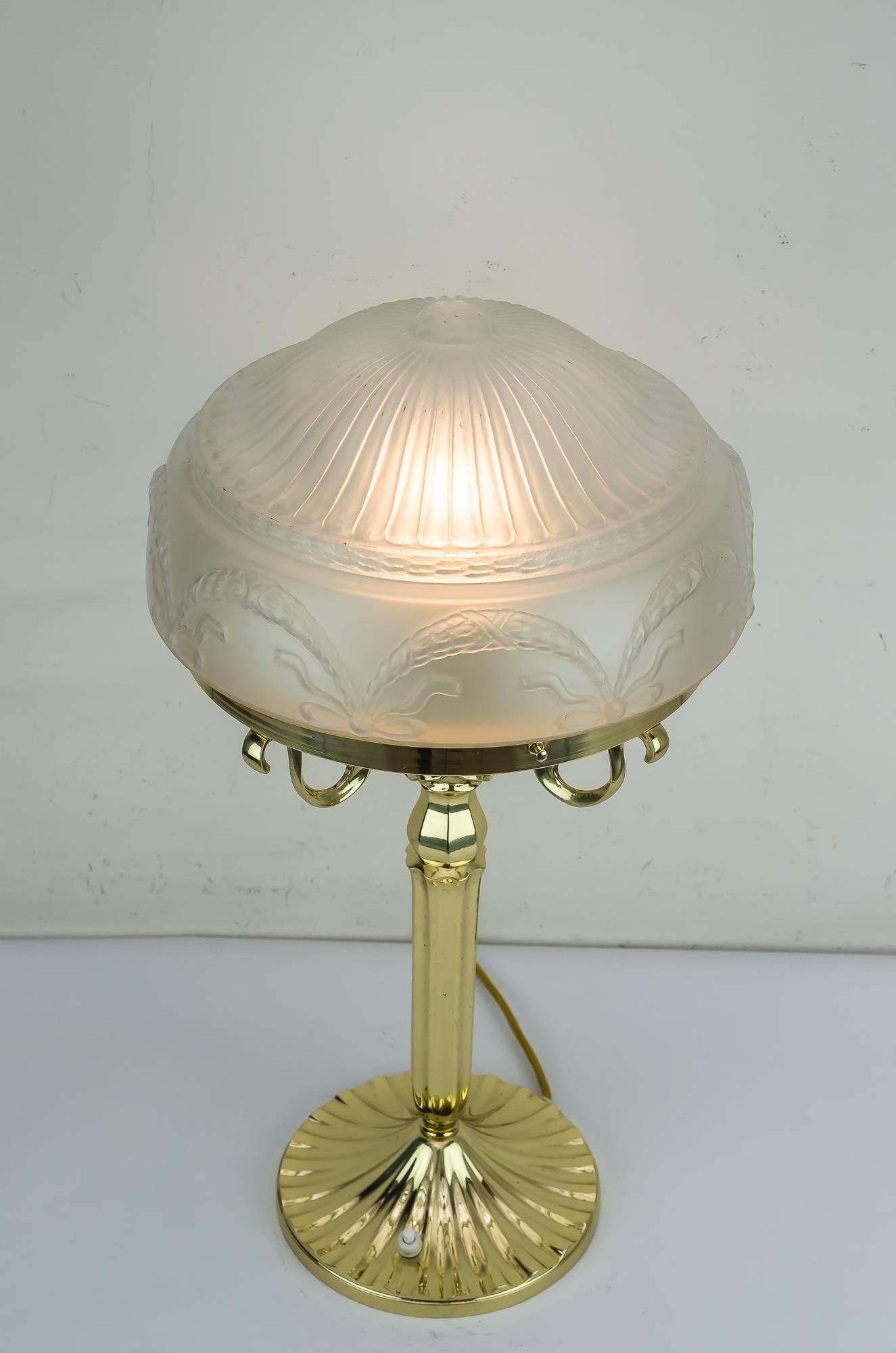 Inizio XX secolo Lampada da tavolo Jugendst, 1908 circa in vendita