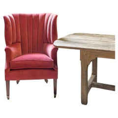 George III Mahogany Barrel Back Armchair, C. 1810