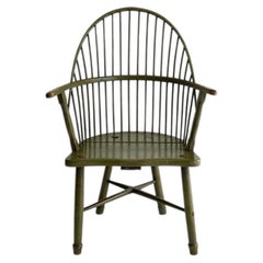 Primitive Stick Back Windsor Chair, C. 1820