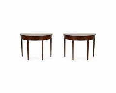 Demilune Table Ends, C. 1880