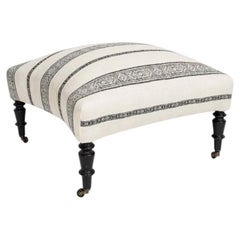 French Duchesse Stool C. 1880 - New Upholstery