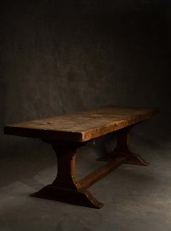 Single Plank Oak Farmhouse Table (1900)