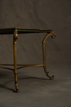 French Maison Mirrored Glass Coffee Table (C. 1920)