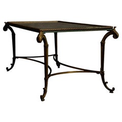 French Maison Mirrored Glass Coffee Table (C. 1920)