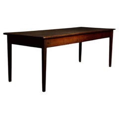 Large Oak Farmhouse Refectory Table, Georgian (C. 1830)
